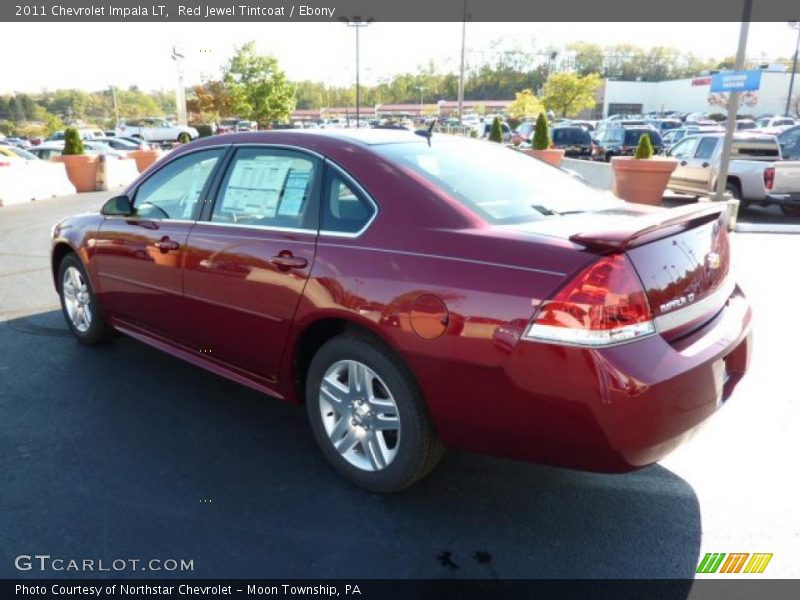 Red Jewel Tintcoat / Ebony 2011 Chevrolet Impala LT