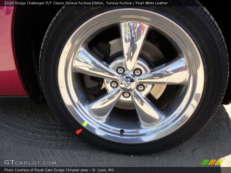 Furious Fuchsia / Pearl White Leather 2010 Dodge Challenger R/T Classic Furious Fuchsia Edition