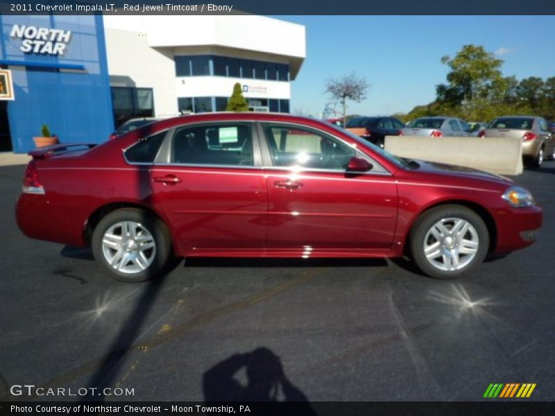 Red Jewel Tintcoat / Ebony 2011 Chevrolet Impala LT