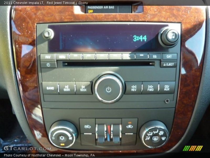 Red Jewel Tintcoat / Ebony 2011 Chevrolet Impala LT