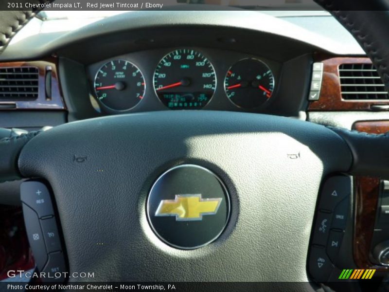 Red Jewel Tintcoat / Ebony 2011 Chevrolet Impala LT