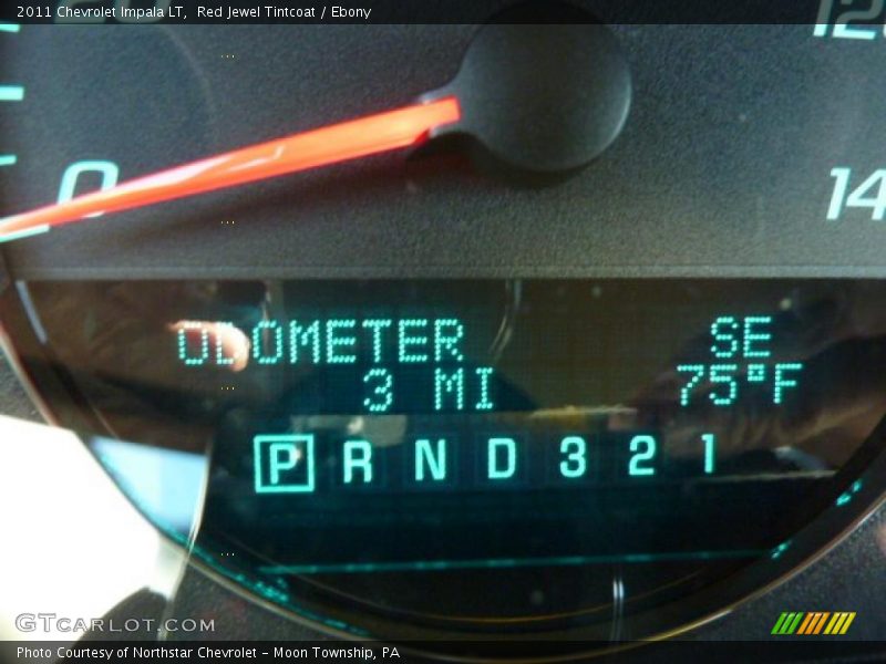 Red Jewel Tintcoat / Ebony 2011 Chevrolet Impala LT