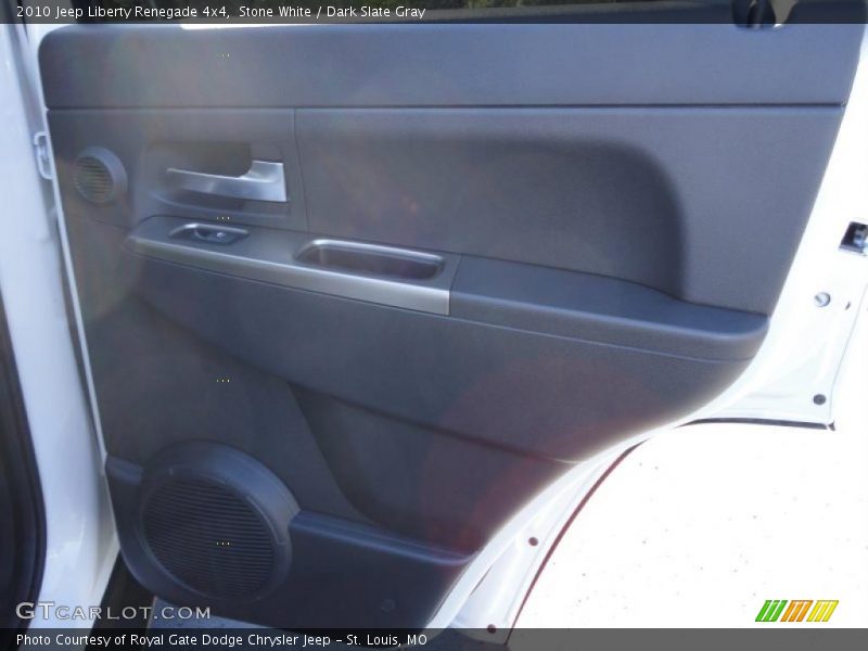 Stone White / Dark Slate Gray 2010 Jeep Liberty Renegade 4x4