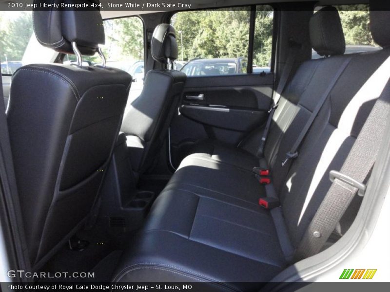 Stone White / Dark Slate Gray 2010 Jeep Liberty Renegade 4x4