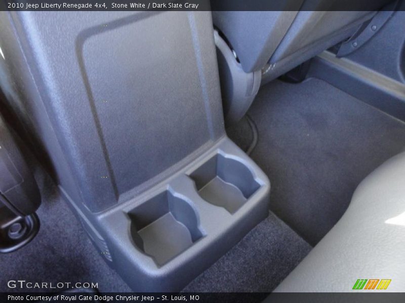 Stone White / Dark Slate Gray 2010 Jeep Liberty Renegade 4x4