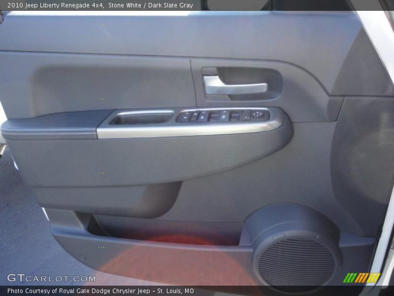 Stone White / Dark Slate Gray 2010 Jeep Liberty Renegade 4x4