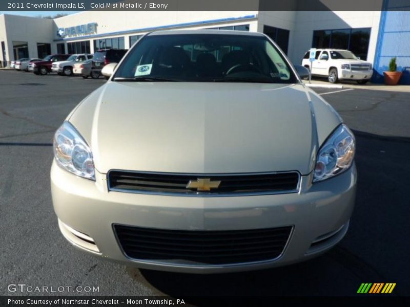 Gold Mist Metallic / Ebony 2011 Chevrolet Impala LS