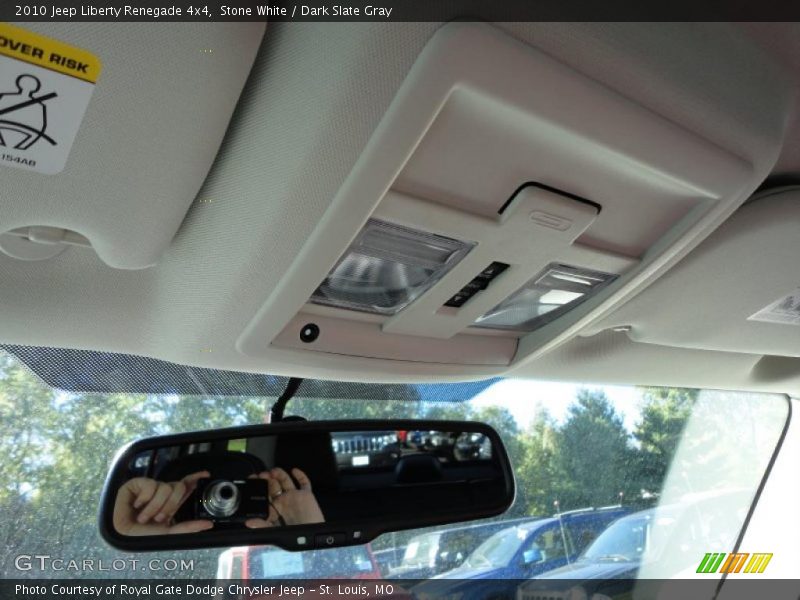 Stone White / Dark Slate Gray 2010 Jeep Liberty Renegade 4x4