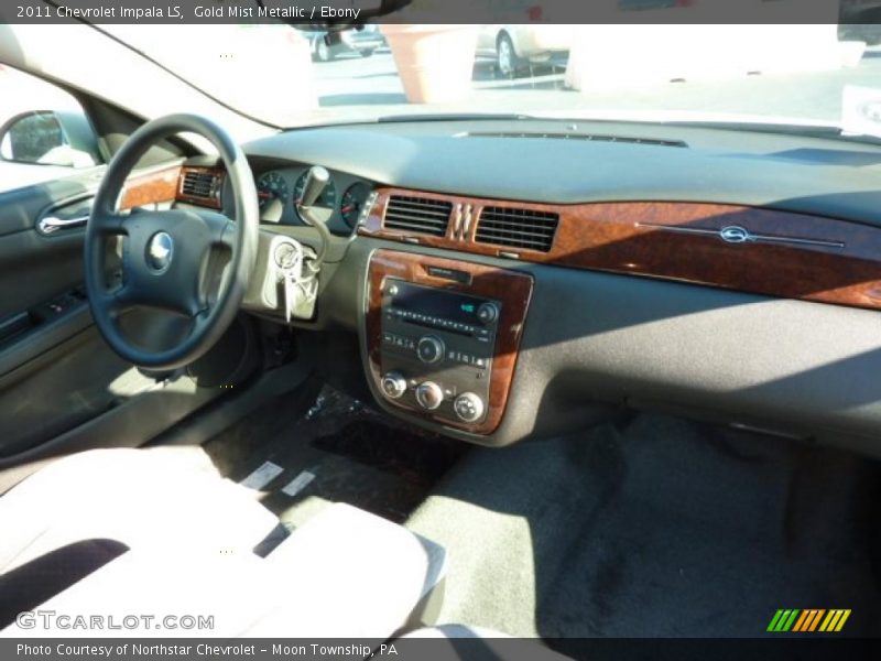 Gold Mist Metallic / Ebony 2011 Chevrolet Impala LS