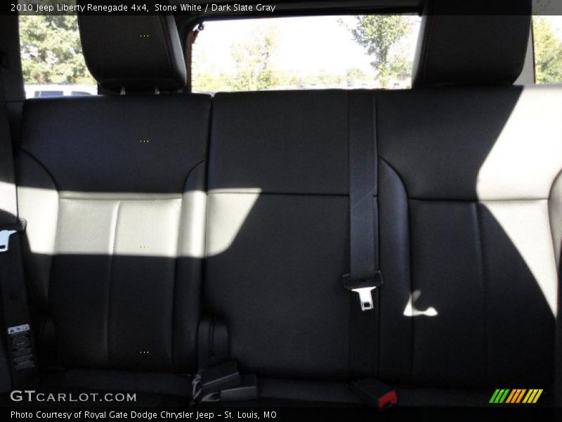 Stone White / Dark Slate Gray 2010 Jeep Liberty Renegade 4x4