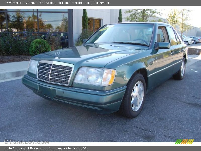 Brilliant Emerald Pearl / Parchment 1995 Mercedes-Benz E 320 Sedan