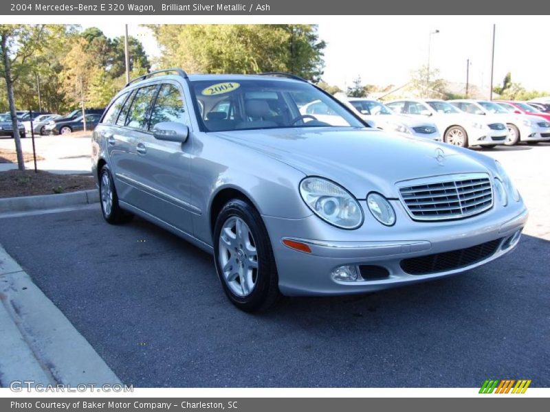 Brilliant Silver Metallic / Ash 2004 Mercedes-Benz E 320 Wagon