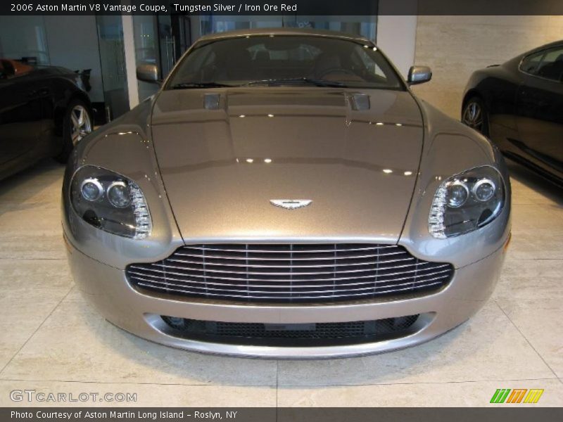Tungsten Silver / Iron Ore Red 2006 Aston Martin V8 Vantage Coupe