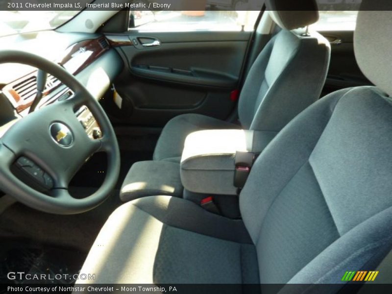 Imperial Blue Metallic / Ebony 2011 Chevrolet Impala LS