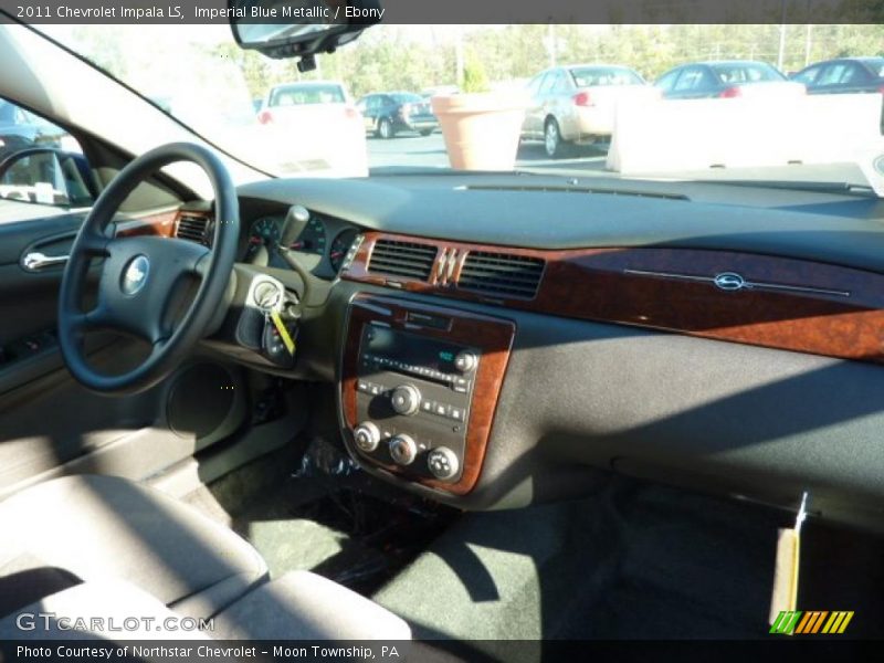 Imperial Blue Metallic / Ebony 2011 Chevrolet Impala LS