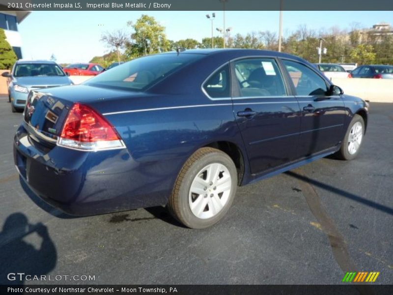 Imperial Blue Metallic / Ebony 2011 Chevrolet Impala LS