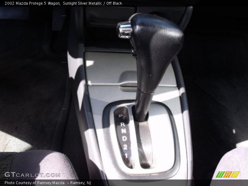 Sunlight Silver Metallic / Off Black 2002 Mazda Protege 5 Wagon
