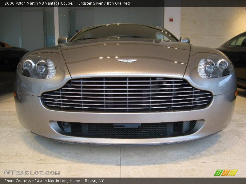 Tungsten Silver / Iron Ore Red 2006 Aston Martin V8 Vantage Coupe