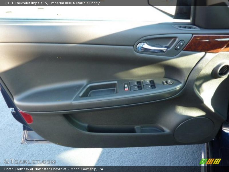 Imperial Blue Metallic / Ebony 2011 Chevrolet Impala LS
