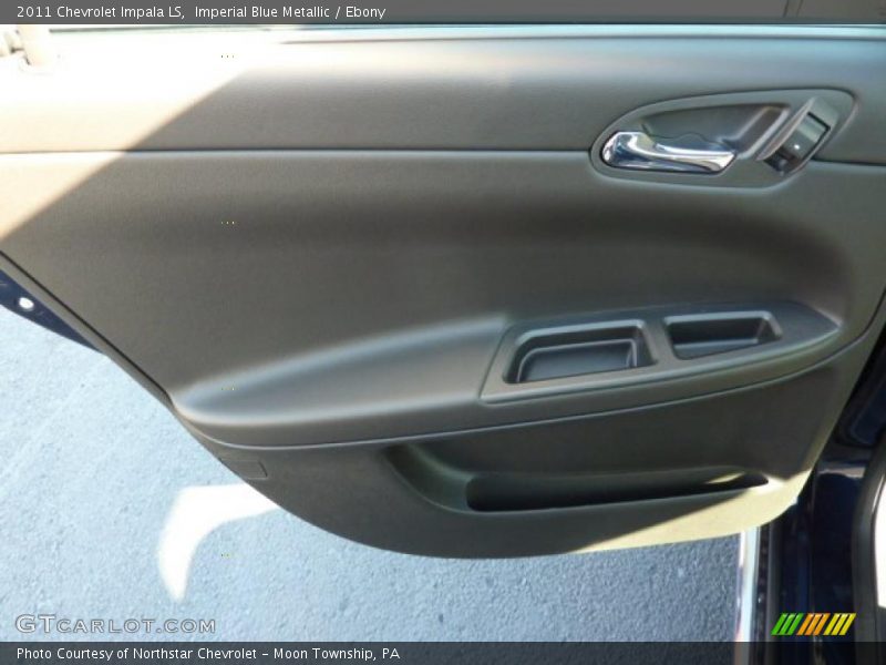 Imperial Blue Metallic / Ebony 2011 Chevrolet Impala LS