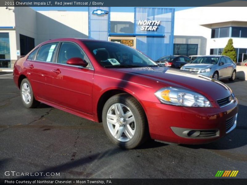 Red Jewel Tintcoat / Ebony 2011 Chevrolet Impala LT