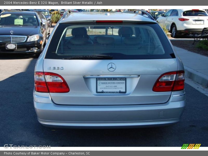 Brilliant Silver Metallic / Ash 2004 Mercedes-Benz E 320 Wagon