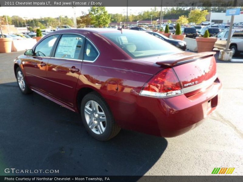 Red Jewel Tintcoat / Ebony 2011 Chevrolet Impala LT