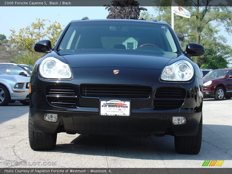 Black / Black 2006 Porsche Cayenne S