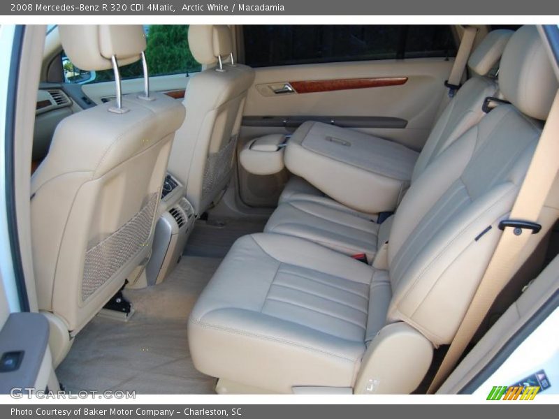 Arctic White / Macadamia 2008 Mercedes-Benz R 320 CDI 4Matic