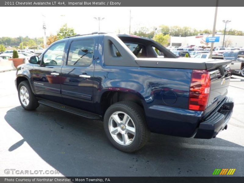 Imperial Blue Metallic / Ebony 2011 Chevrolet Avalanche LT 4x4