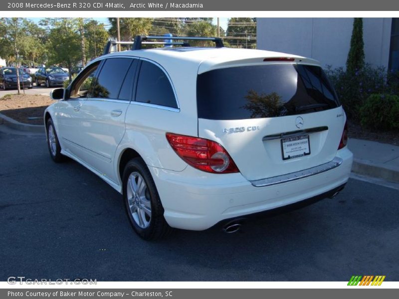 Arctic White / Macadamia 2008 Mercedes-Benz R 320 CDI 4Matic