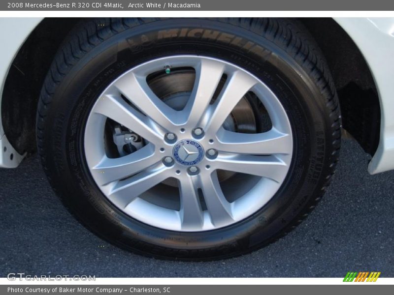 Arctic White / Macadamia 2008 Mercedes-Benz R 320 CDI 4Matic
