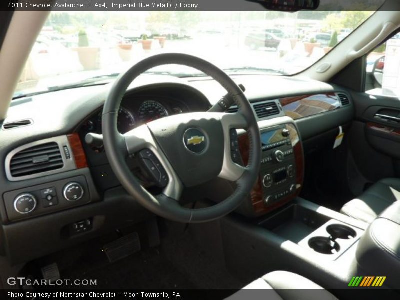 Imperial Blue Metallic / Ebony 2011 Chevrolet Avalanche LT 4x4