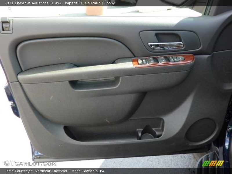 Imperial Blue Metallic / Ebony 2011 Chevrolet Avalanche LT 4x4