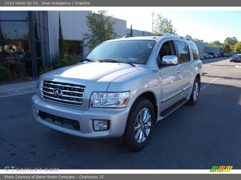 Silver Indulgence / Graphite 2010 Infiniti QX 56