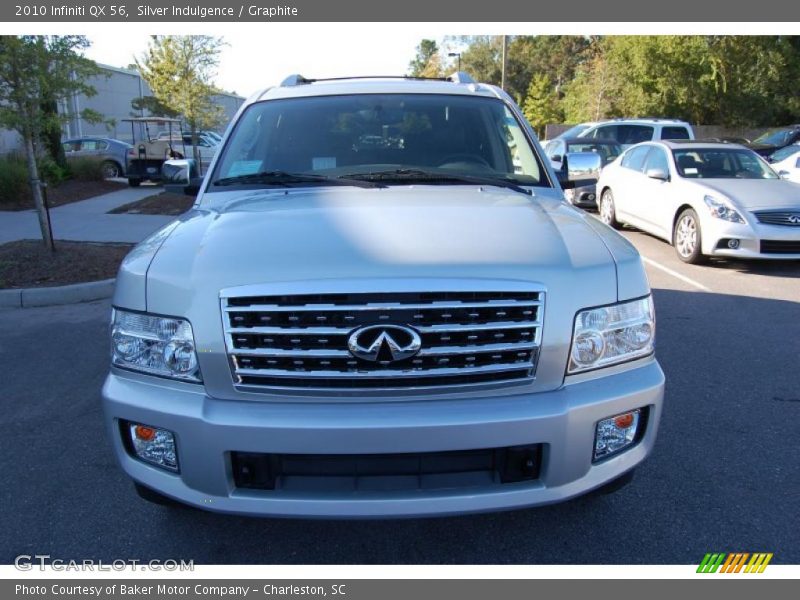 Silver Indulgence / Graphite 2010 Infiniti QX 56