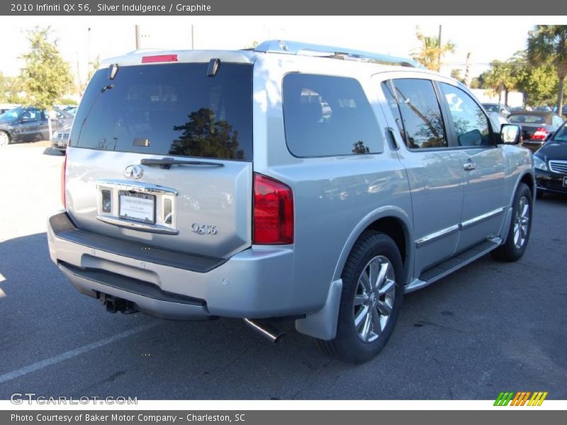 Silver Indulgence / Graphite 2010 Infiniti QX 56
