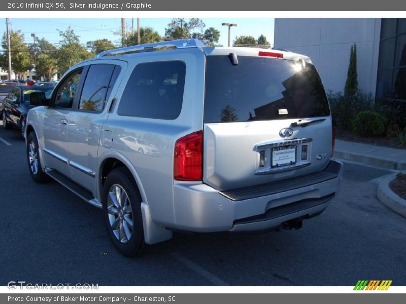 Silver Indulgence / Graphite 2010 Infiniti QX 56