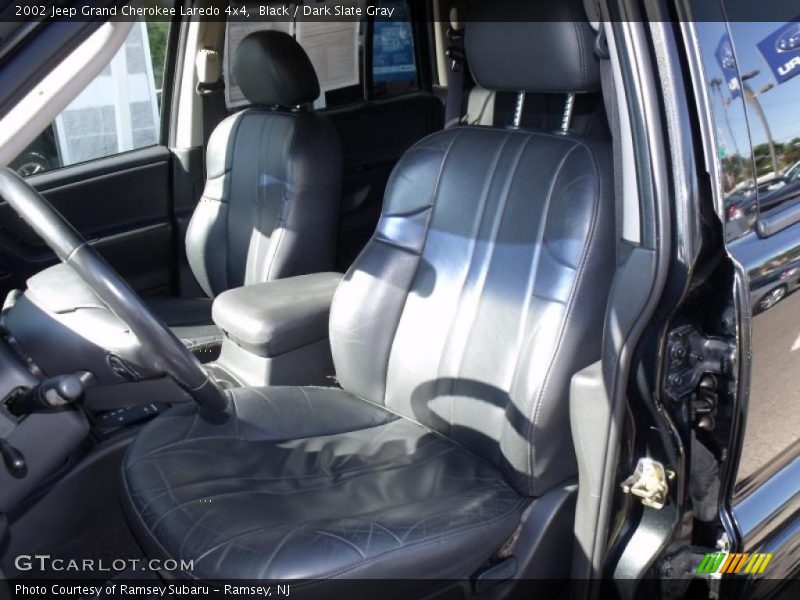 Black / Dark Slate Gray 2002 Jeep Grand Cherokee Laredo 4x4
