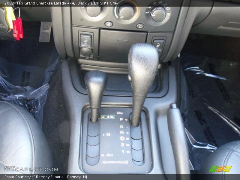 Black / Dark Slate Gray 2002 Jeep Grand Cherokee Laredo 4x4