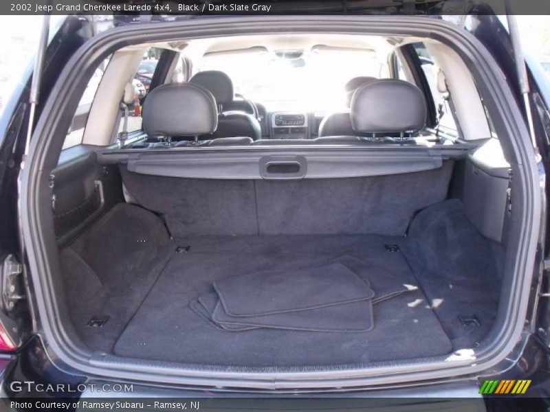 Black / Dark Slate Gray 2002 Jeep Grand Cherokee Laredo 4x4