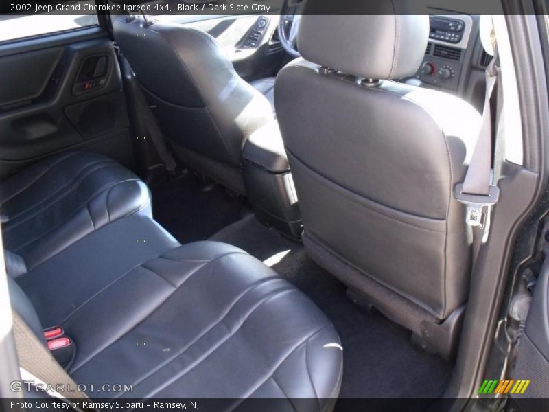 Black / Dark Slate Gray 2002 Jeep Grand Cherokee Laredo 4x4