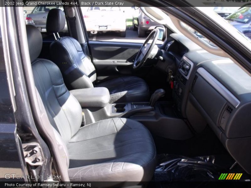 Black / Dark Slate Gray 2002 Jeep Grand Cherokee Laredo 4x4