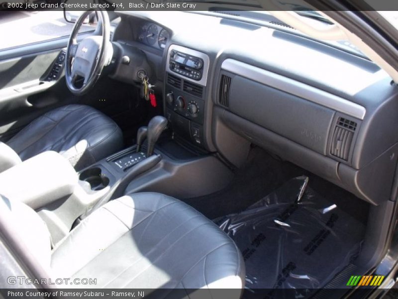 Black / Dark Slate Gray 2002 Jeep Grand Cherokee Laredo 4x4
