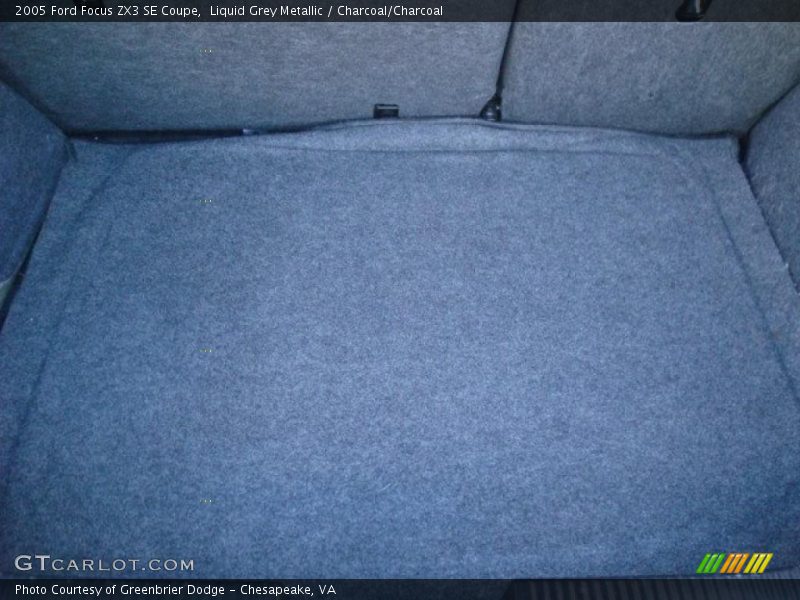 Liquid Grey Metallic / Charcoal/Charcoal 2005 Ford Focus ZX3 SE Coupe