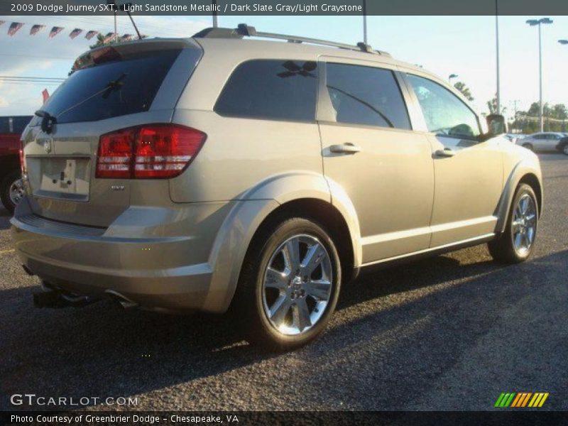 Light Sandstone Metallic / Dark Slate Gray/Light Graystone 2009 Dodge Journey SXT