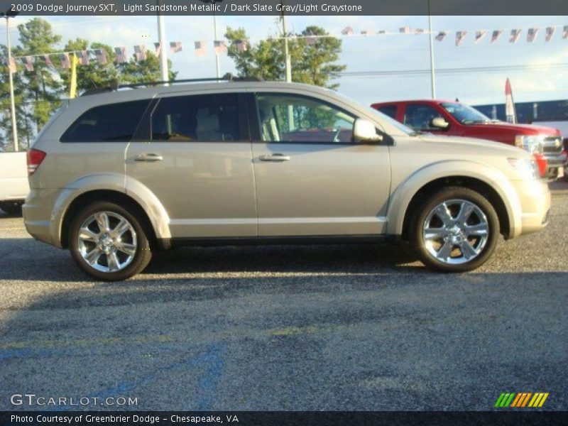 Light Sandstone Metallic / Dark Slate Gray/Light Graystone 2009 Dodge Journey SXT