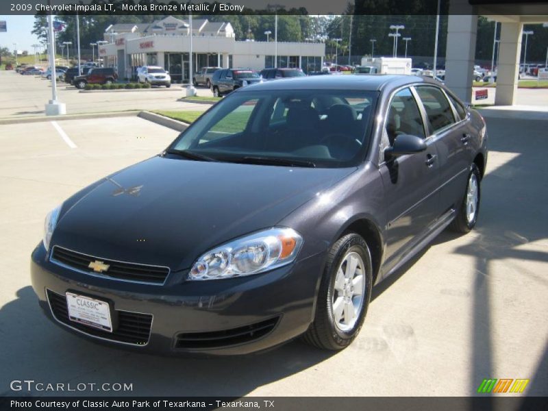 Mocha Bronze Metallic / Ebony 2009 Chevrolet Impala LT