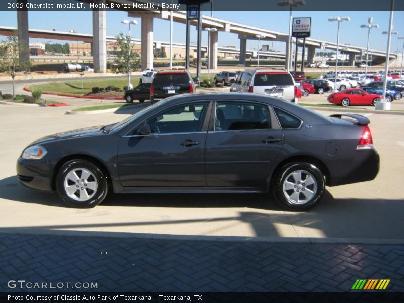 Mocha Bronze Metallic / Ebony 2009 Chevrolet Impala LT
