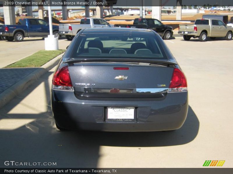 Mocha Bronze Metallic / Ebony 2009 Chevrolet Impala LT